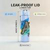 1PC Excellent Grade A School Art 750ml Color Plastic Sports Water Bottle Leakproof Flip Straw Lid Suitable for Sports Office Home Use