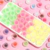 10pcs Acrylic Frosted Beads 16mm Color Matte Round Loose Spacer Bead for Jewelry Making DIY Neckalce Bracelet Supplies Wholesale