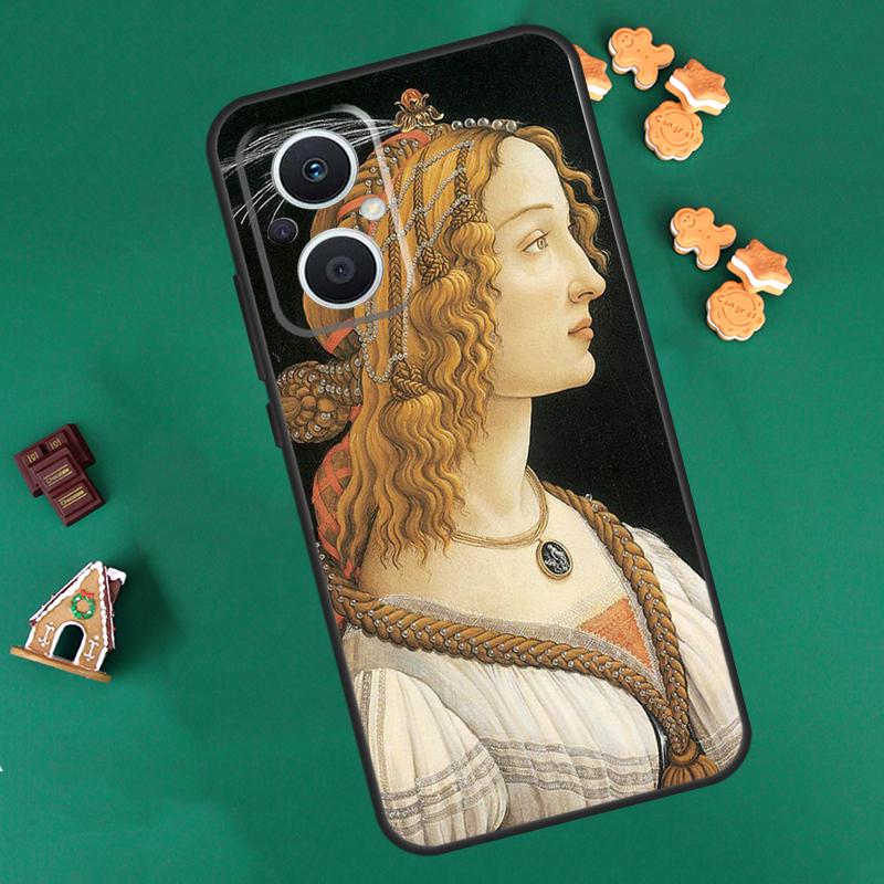 Sandro botticelli Renaissance art Case For OPPO Reno 10 Pro 4Z 5Z 8T 4 5 6 7 8 Lite OPPO Find X6 Pro X3 X2 Neo X5 Lite Cover