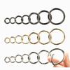 Keyring Ring Buckle Openable Zinc Zinc Zinc Alloy Handbags Snap Hooks O-Ring Buckle Spring Gate Snap Clasp