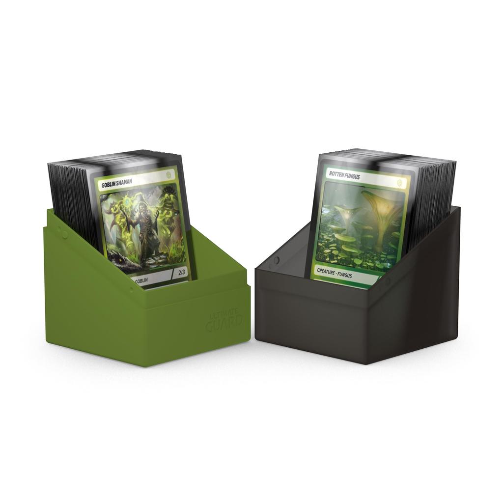 Ultimate Guard Exlcusive Boulder Druidic Secrets 100+ Deck Case, Arbor (Olive Green)