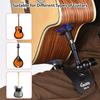 Btuty Guitar Support Rest Leg Bracket, Suction Cup Mount, Aluminum Professional Guitar Leg Stand, Musical Instrument Accessories, Lightweight Foldable