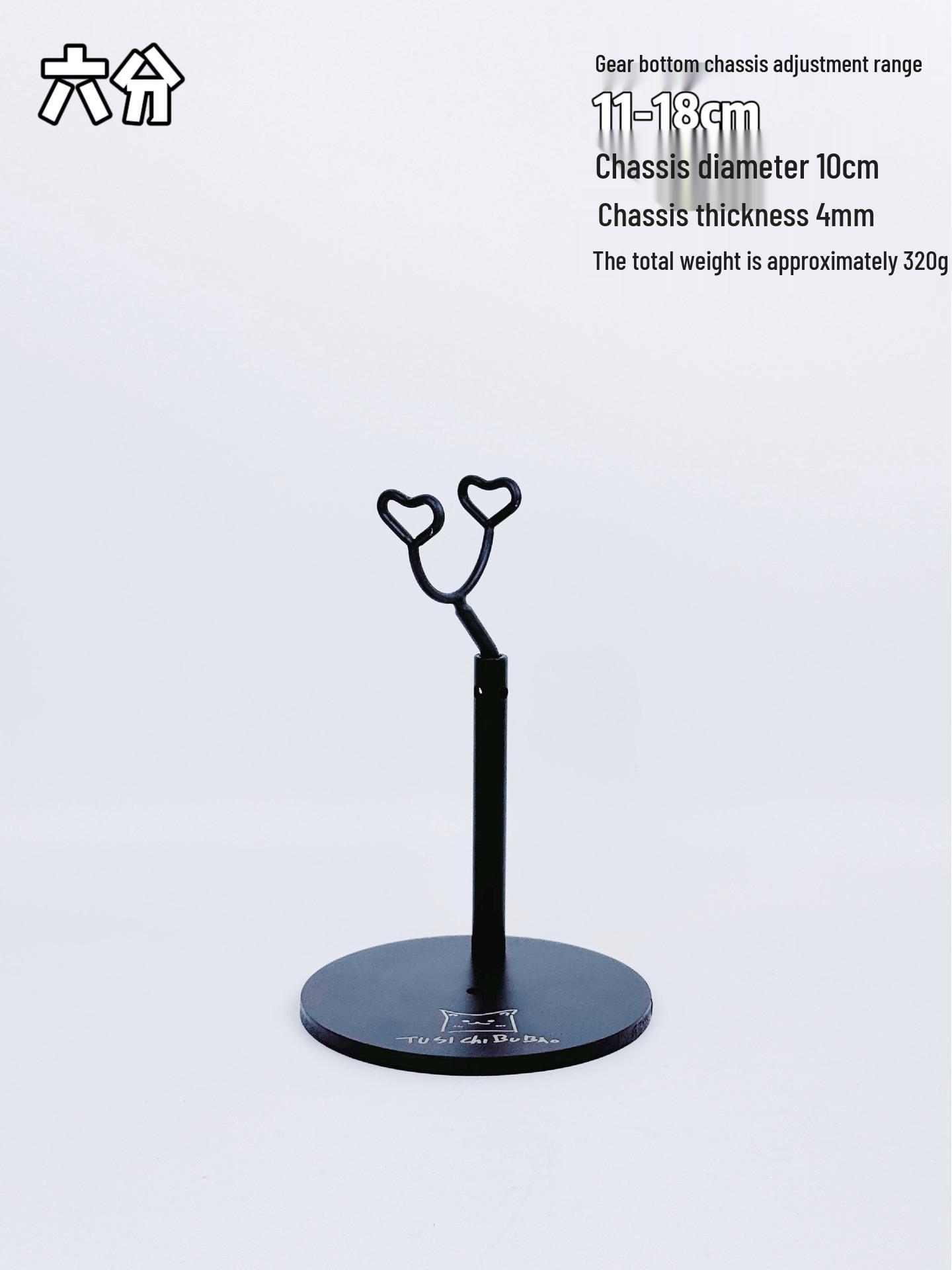 

Matte Black B4 Stainless Steel Screw-Type Flying Stand
