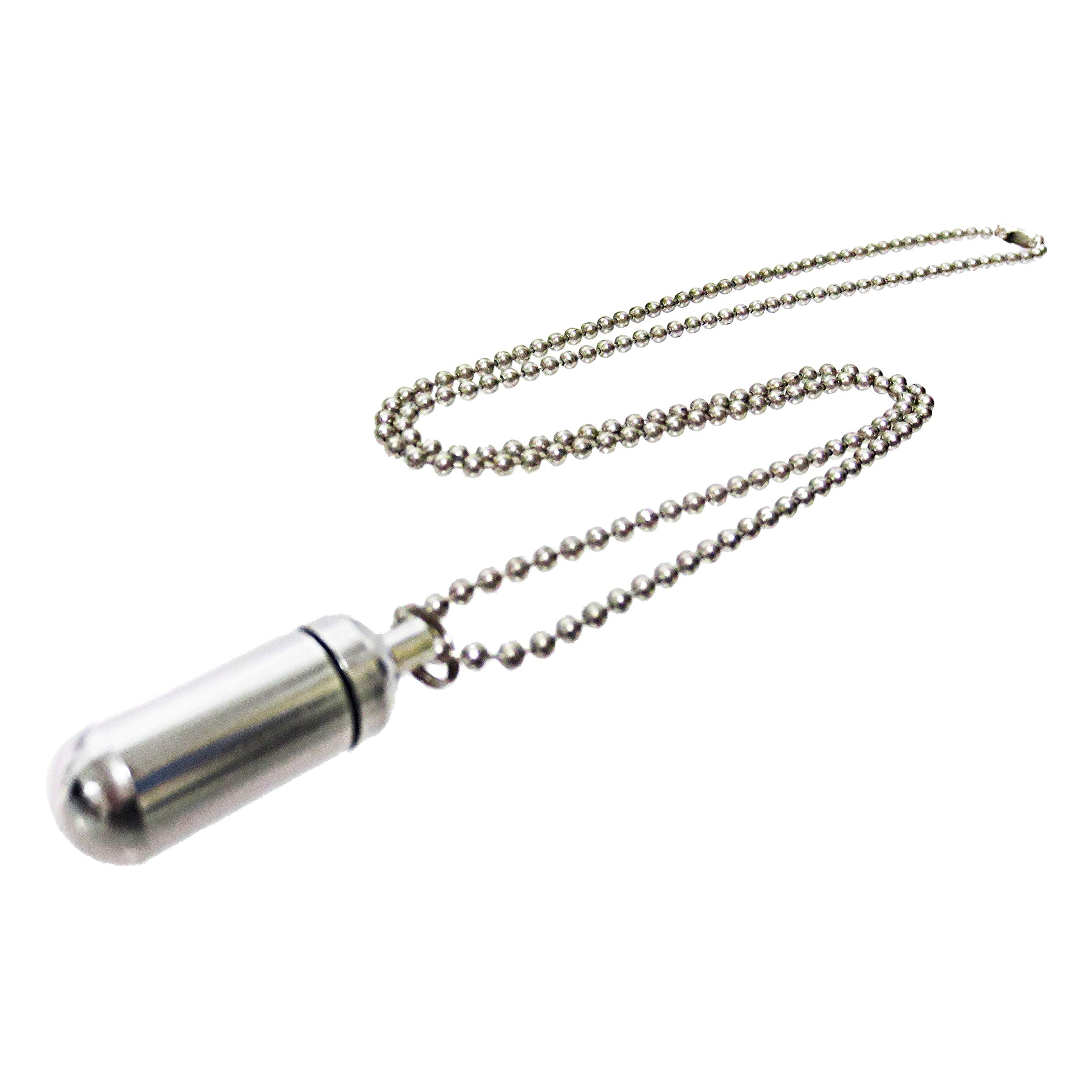 

Memorial pendant (small) with amulet bag and holder hook.