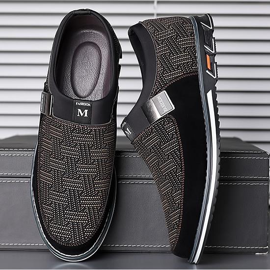 Obuwie codzienne, style sezonowe, ponadgabarytowe obuwie z nadrukiem męskie skórzane buty, modne męskie buty męskie