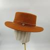 Autumn Winter 100% Wool Hat Bell Hat Women's French Elegant Retro Hepburn Autumn and Winter Celebrity Pearl Wool Felt Bucket Hat