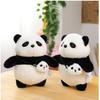 Cute Plump Panda Plush Toy For Home Decor And Children's Playtime