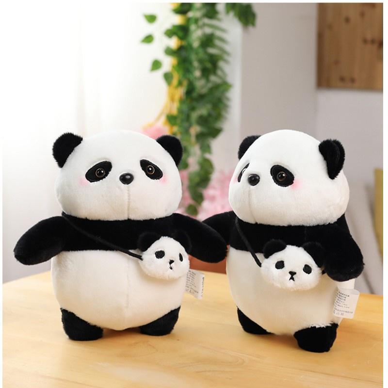 Cute Plump Panda Plush Toy For Home Decor And Children's Playtime