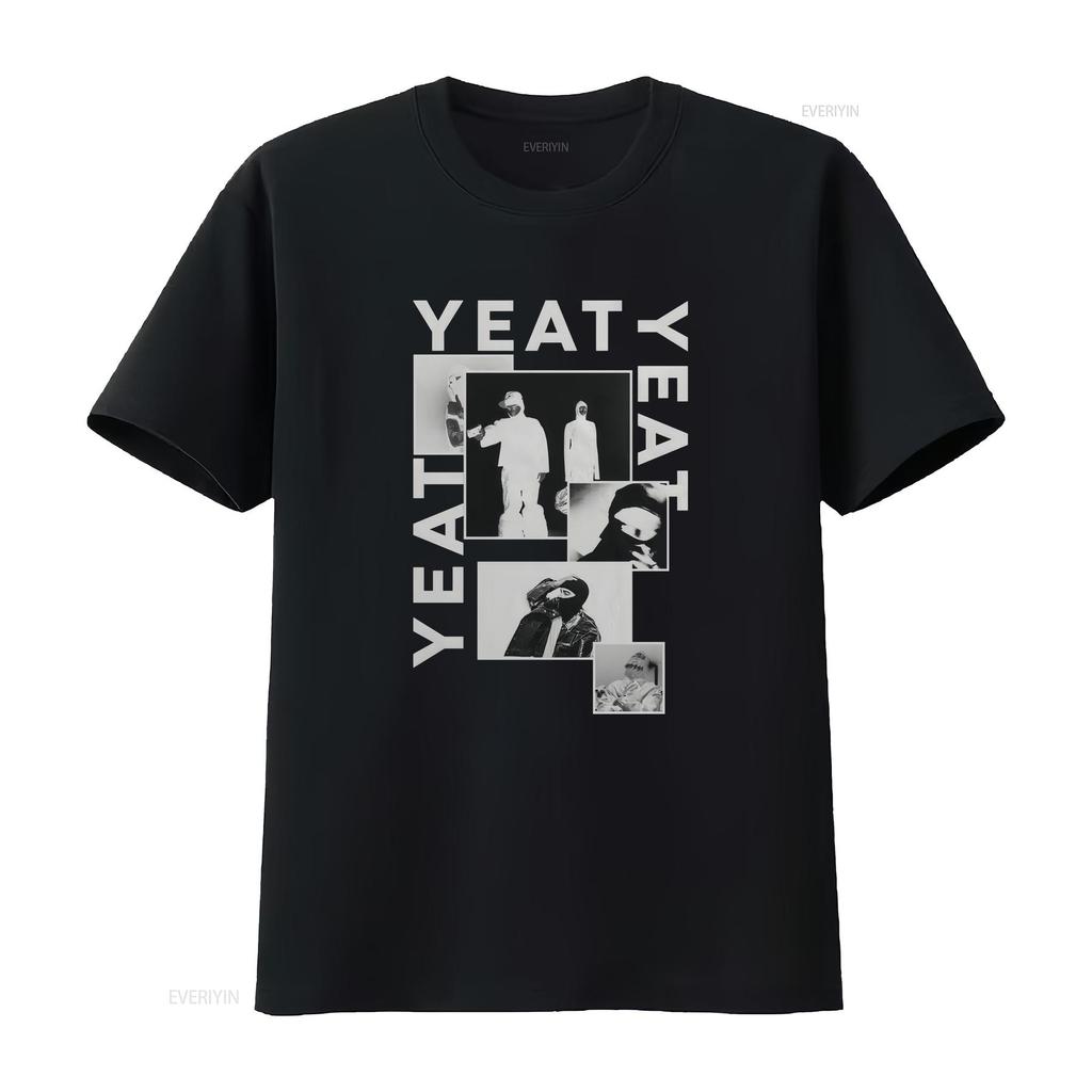YEAT T Shirt Rapper Merch Uplyfe Nun Id Change Vintage Washed Comfortable Designer Clothes Graphic Slightly Stretched Soft