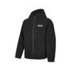 Skechers Sports Lifestyle Series New Style Academy Series Hooded Zipper Thermal Warm Fleece Jacket Unisex Jacket Carbon-Black P424U030-0018