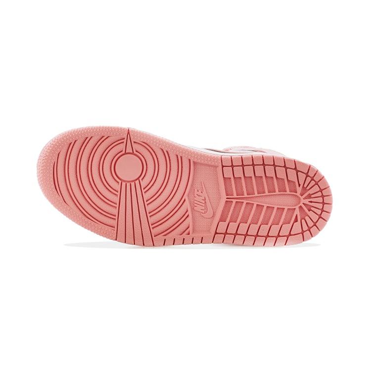 (PS) Air Jordan 1 Mid 'Coral Chalk' Dziecięce 640734-662
