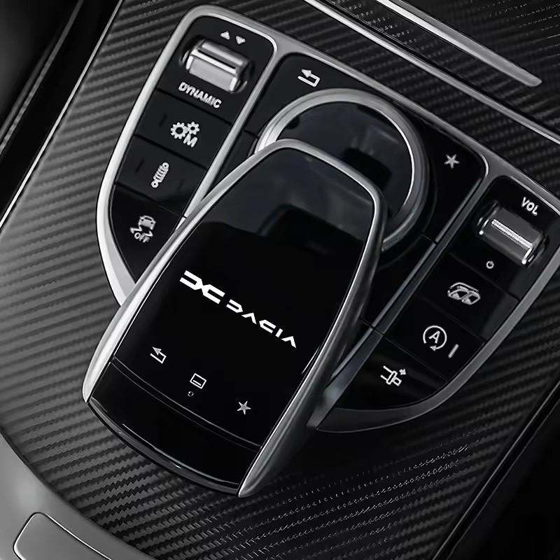 5/10pcs Car Interior Sticker Central Control Decals Emblem Styling For Dacia Duster Logan Sandero Stepway Dokker Mcv Largus 1300