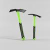 2 Pieces Garden Hoe with Cultivator Fork Sturdy Tool Secure Grip for Weeding