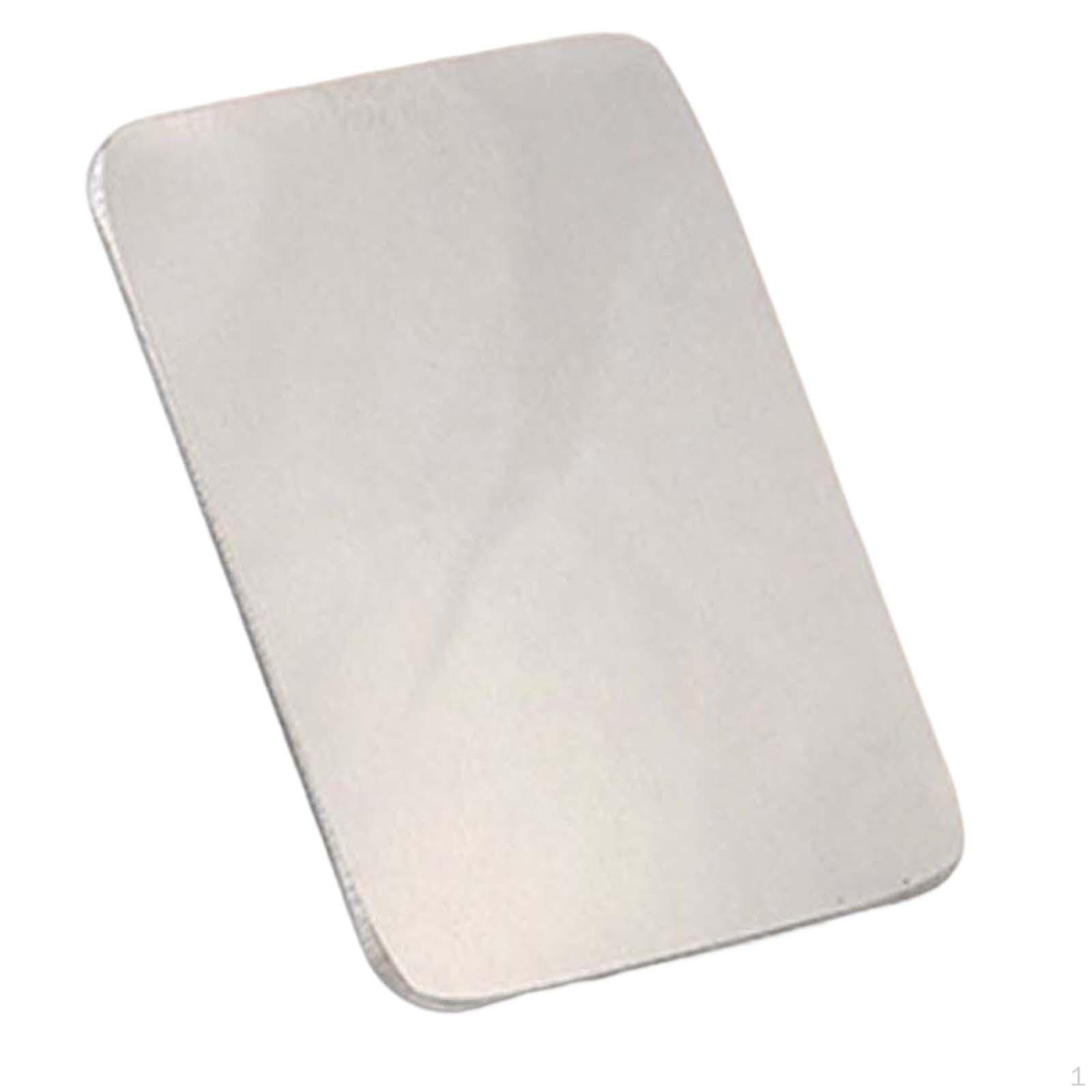 

Makeup Mixing Tool Stainless Steel Handheld Blending Tools for Nail Art Square ring4.3x3.3cm