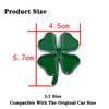 Car Door Four Leaf Cover Decal Fender Tailgate Decoration Trim Protector Universal for Alfa Romeo GT 4C TZ3 Exterior AccessoriesBV0 