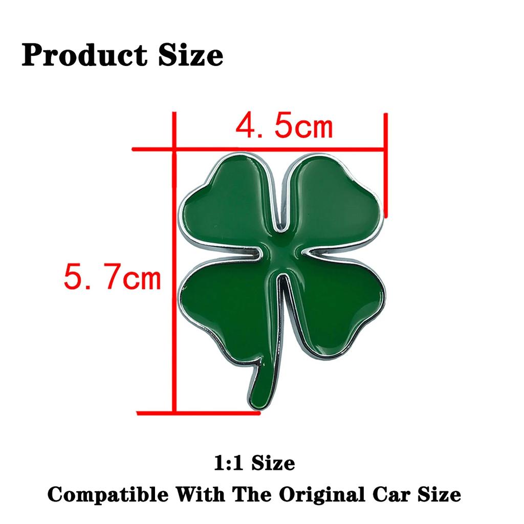 Car Door Four Leaf Cover Decal Fender Tailgate Decoration Trim Protector Universal for Alfa Romeo GT 4C TZ3 Exterior AccessoriesBV0 