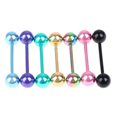 7 Pcs/Set  Women Tongue Rings Ear Bone Piercings Body Jewelry Decoration