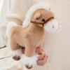 Horse Doll 2026 Good Luck In Year of The Horse Doll High Simulation Russian War Horse Shape PP Cotton Filling Zodiac Pony Figurine