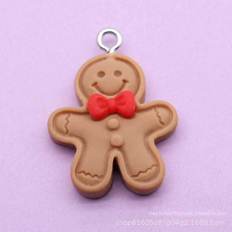 

Веселка, морозиво та пряниковий чоловічок, брелок, сережки, ювелірні вироби своїми руками, підвіска 3 pieces