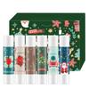 Christmas Lip Balm Gift Set, 3 Fruit Flavors Moisturizing Lip Balm For Dry Chapped Lip, With Exquisite Packaging,Women Men Lip Care Gifts