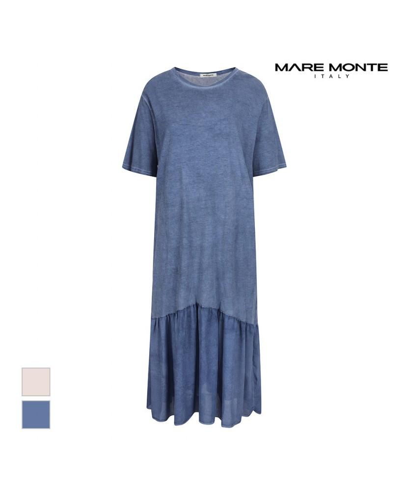 MAREMONTE Color Block Design Long Dress_M236Mop42D0