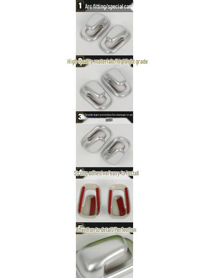 Avancier Roof Hook Decorative Panel - Electroplated Frame for 16 Models