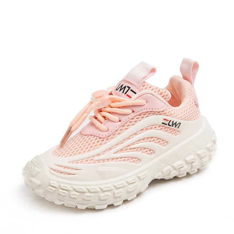 JIMITU Children Sneakers Breathable Mesh Kids Girls And Boys Casual Shoes Rubber Sole Summer Autumn Toddlers Tennis 3-6y