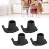 4 Pcs Walker Glide Skis Rubber   Walker Ski Glides Mobility Aid Accessory for Seniors
