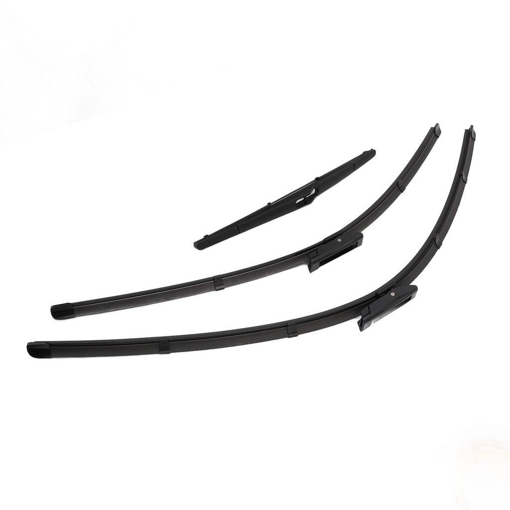 Set 3 Buc Ștergătoare Curățare Eficientă Față Spate Ștergătoare Parbriz Înlocuire pentru Grand Scenic 3 2009