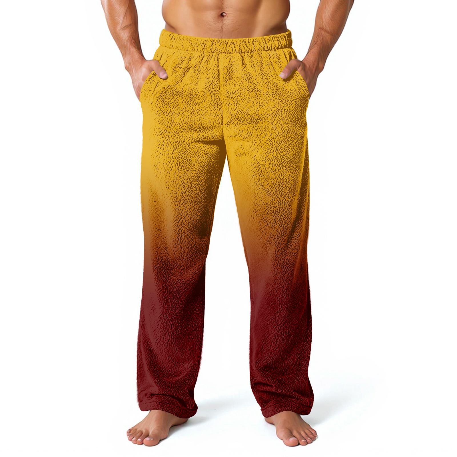 

Мужские домашние брюки с принтом по всей поверхности, пижамные брюки для сна, длинные брюки, пижамные брюки XL