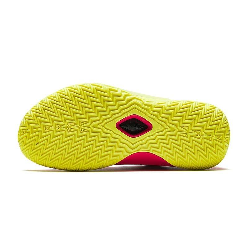 Anta Kuangchao 6 Women Low Top Basketball Shoes Red Yellow 122431106Q-1