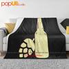 Crossed Beer And Hops Logo Home Brewer Brew Master Ultra-Soft Blanket Quilt Winter Sofa Cover Bed Covers