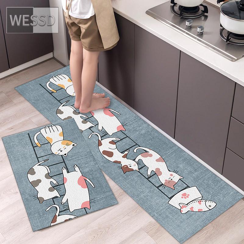 Tappeto Passatoia Cucura Assorbente 40x120 Cm - Antiscivolo E Lavabile - Runner Per Corridoio, Ingresso, Soggiorno