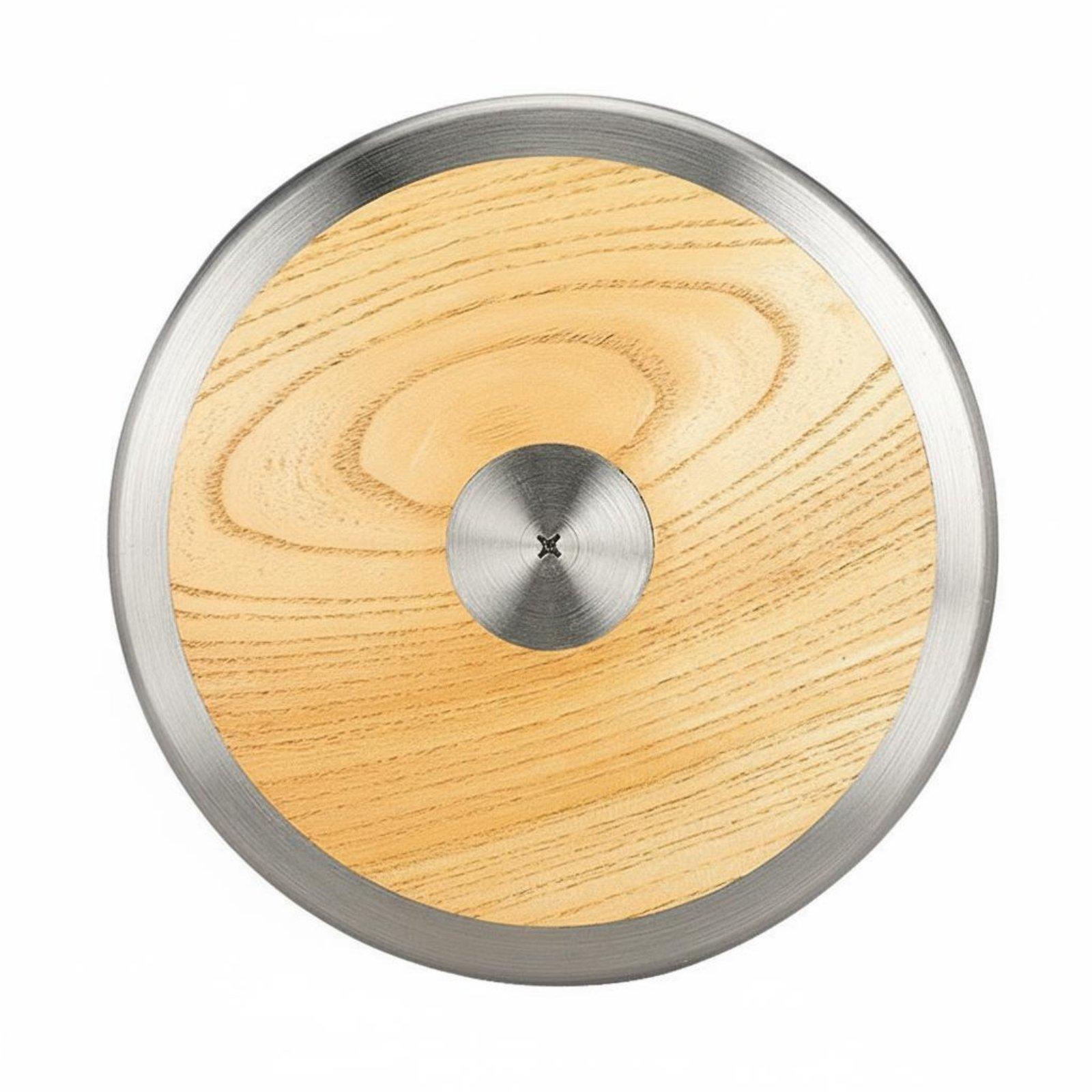 Wooden Training Throwing Disc Easy to