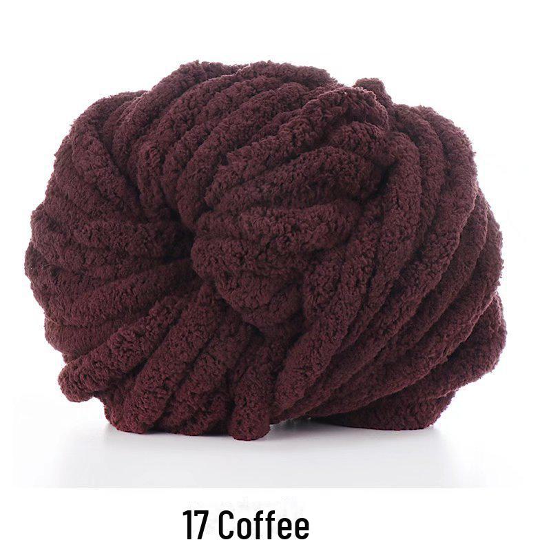 Isländische 2CM Extra Dicke Handgewebte Chenille Eisbar Decke