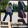 Kids Travel Ice Skating Backpack Breathable Thicken Skates Storage Bag with Sides Mesh Pockets Roller Skate Accessories for Kids