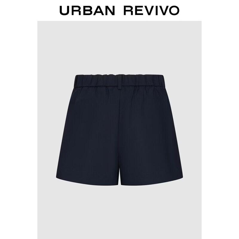 UR2026 Women s Simple Stitching Loose Shorts M