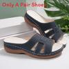 Wish Summer Womens Open Toe Slip On Sandals With Thick Sole For Beach And Casual Wear