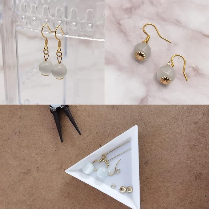 300Pcs 6mm 6 colors Alloy Flower Base Bead Metal Hollow Flower For DIY Bracelets Earrings Necklaces Jewelry Making Jewelry Accessory