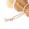 Wooden Bamboo Round Handle Cleaning Brush Easy Use Convenient For Washing Pot Dish Bowl Sink Stove Brush Kitchen Cleaning Tool