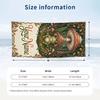Forest Nature Theme Beach Towel Personalized Custom Name & Text Soft Quick Dry Beach Towel for Swimming Travel