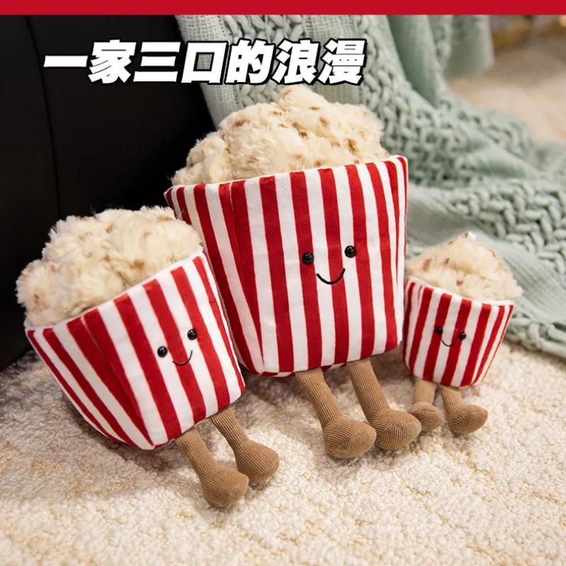 Niedliche Simulation Spaß Popcorn Puppe Plüschtier Kindergeschenk Zum Beruhigen Weiche Niedliche Puppe