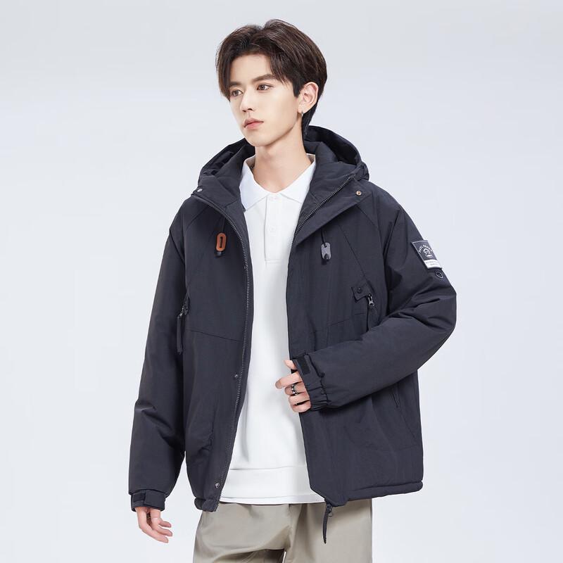 paul frank Men's Winter Hooded Padded Jacket