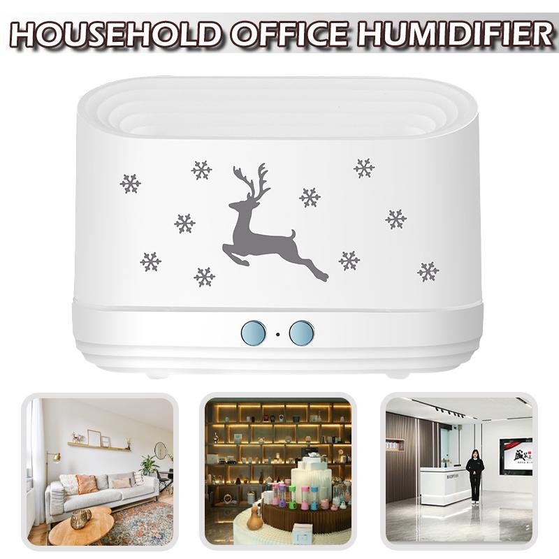 

PDTO Elk Jump Flame Air Diffuser Увлажнитель воздуха Портативный ароматический диффузор для домашнего офиса