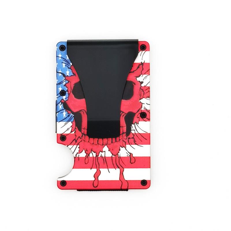 New RFID Blocking Carbon Fiber Wallet with Money Clip