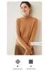 Cashmere High-Neck Loose Knit Sweater - Versatile Autumn/Winter Casual Top
