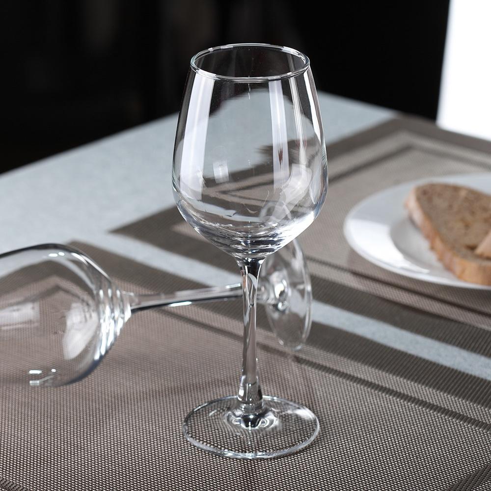 Custom Luxury Elegant Hand Blown Crystal Long Stem Goblet Burgundy Glass Gin Tonic Balloon Glasses for Wedding Restaurant