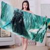 W-World of W-Warcraft Big Microfiber Beach Towels Quick Dry Towel Sand Beach Towels Pool Towel for Travel Swim Pool Yoga