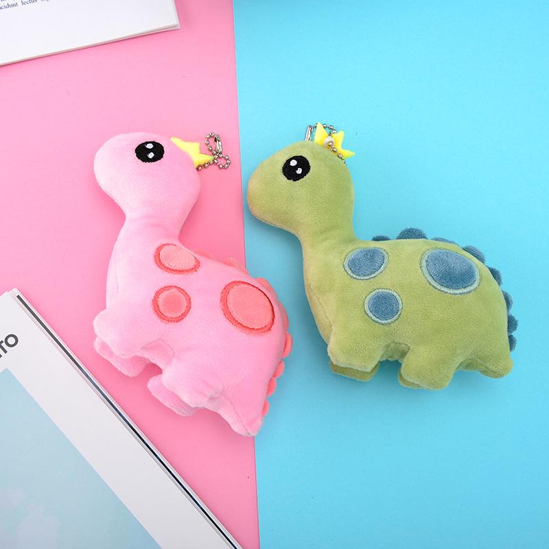 Original Dinosaur Plush Toy Crown Pendant