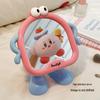 Large Cute Desktop Makeup Mirror - Portable HD Beauty Mirror for Home, Dorm, or Tabletop Use